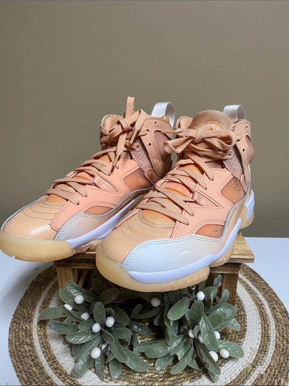 Jordan Jump man two Trey arctic orange sunset 7.5 DR 9631-800